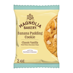 Magnolia Bakery Banana Pudding Cookies Variety Trio, 2 Ounce (Pack of 12),  Individually Wrapped